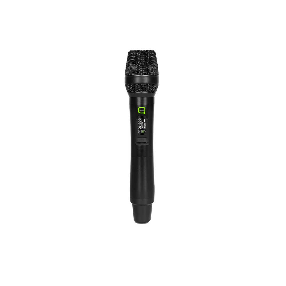 Q-Audio 8-Way Handheld Wireless Microphone System with ADU