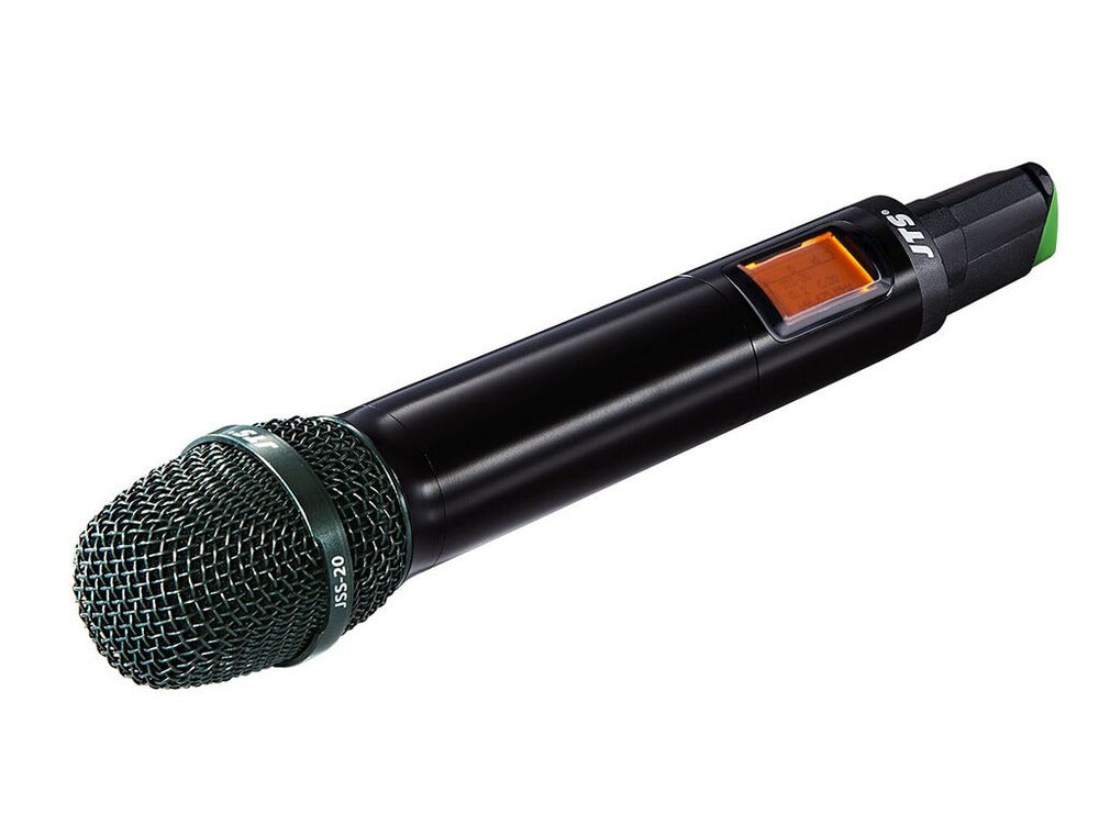 JTS Dual Handheld Wireless Microphone System – UF-20R + 2× JSS-20