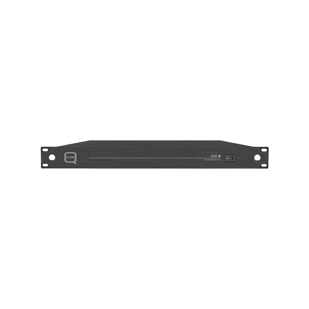 Q-Audio 8-Way Headworn & Lapel Wireless Microphone System with ADU
