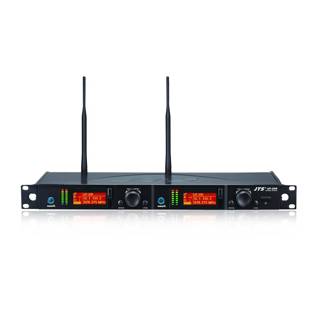 JTS UF-20 – 4 Way All Racked Up Handheld System (4 x JSS-20)